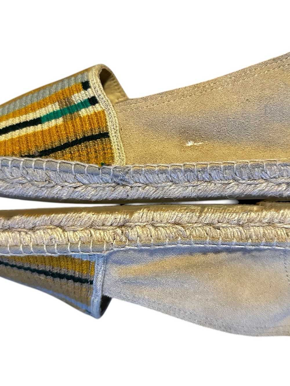 Guanabana Men’s Woven Stripe Espadrille Slip-On - Yellow & Multi-Color - Picture 6 of 11